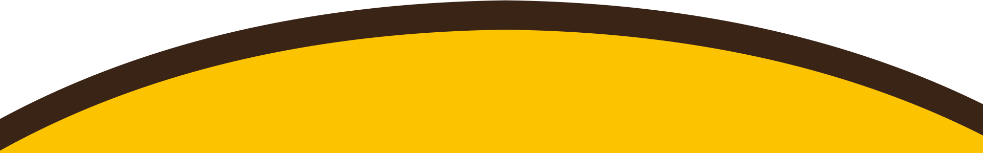 Hero section curve
